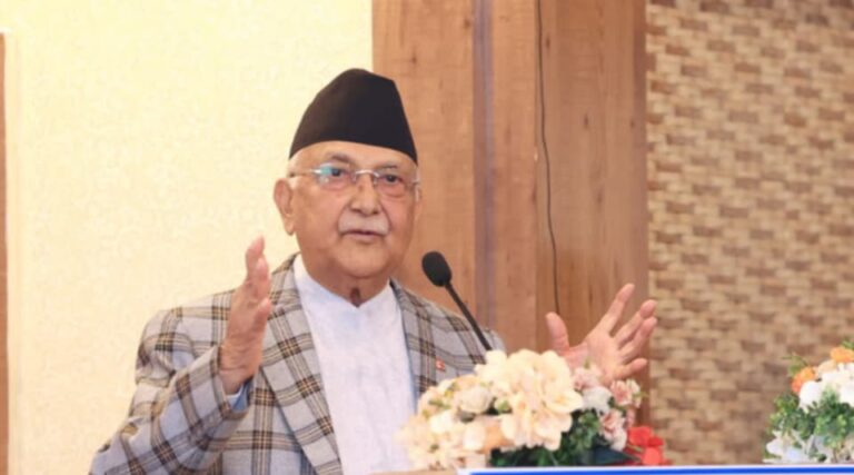 नेपाली क्रिकेट टिमलाई प्रधानमन्त्री ओलीले दिए बधाई