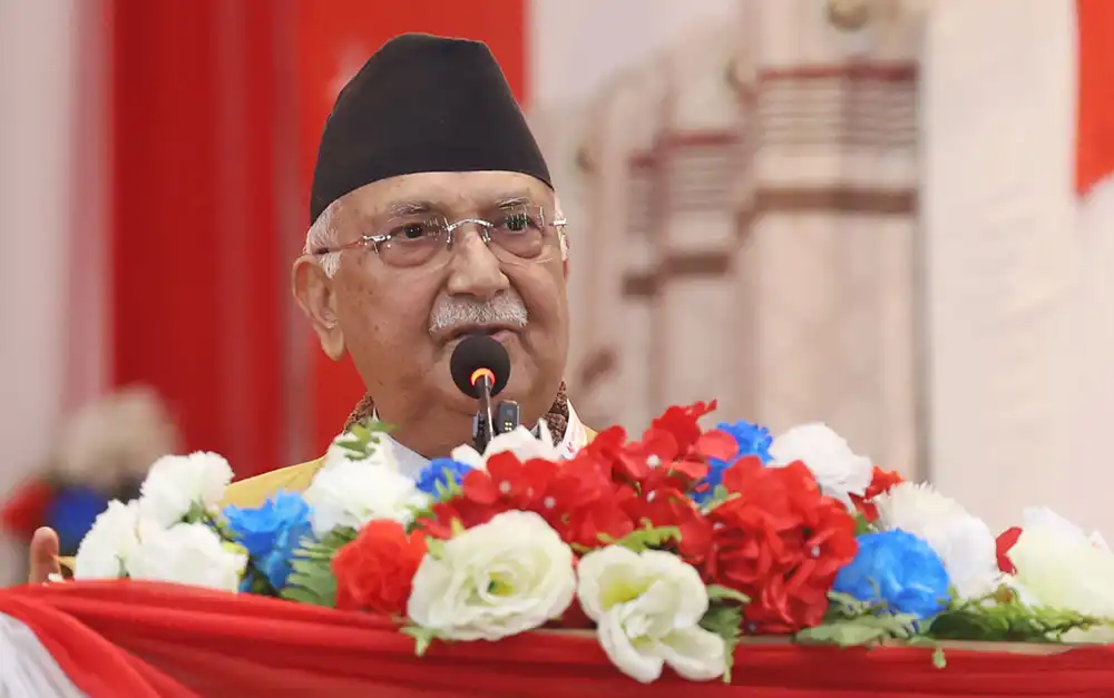 सरकार सही नीतिमा अघि बढेको छ, सत्तासाझेदार दलमा फाटो ल्याउन विपक्षीले गरेको प्रयास सफल हुँदैन : प्रधानमन्त्री