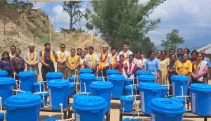 स्वच्छ पानी उपभोग गराउन ‘बायो स्याण्ड फिल्टर’ वितरण