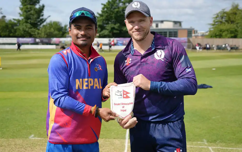 टी-२० सिरिजको अन्तिम खेलमा आज नेपाल र स्कटल्याण्ड भिड्दै
