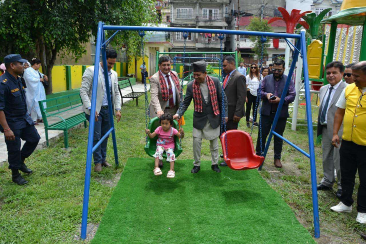 “Pakistan-Nepal Children Park” inaugurated in Kathmandu