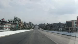 ग्वार्को फ्लाई ओभरको मुख्य संरचना निर्माण सम्पन्न