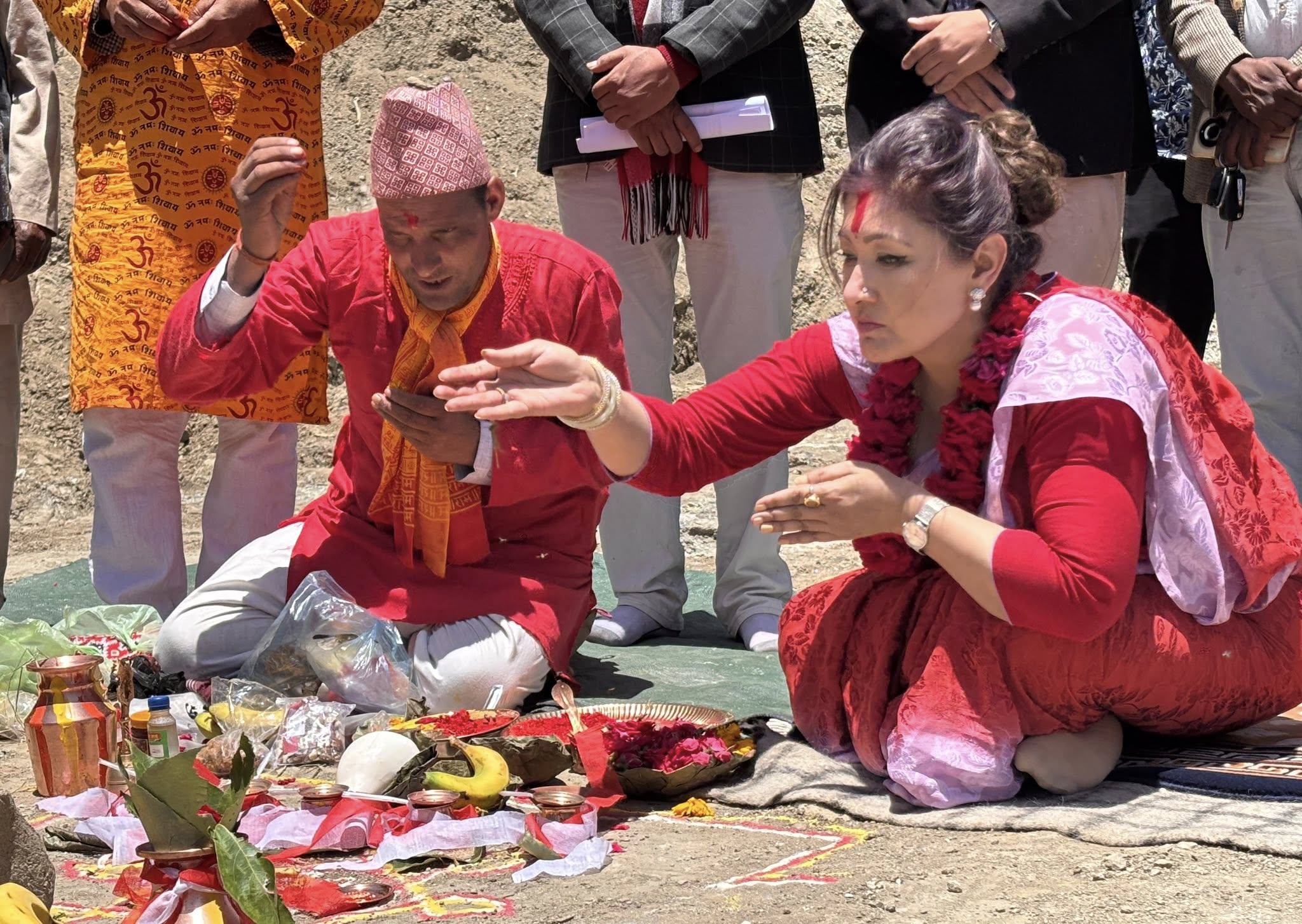 हिमानी ट्रष्टद्वारा जुम्लामा बर्थिङ सेन्टर शिलान्यास