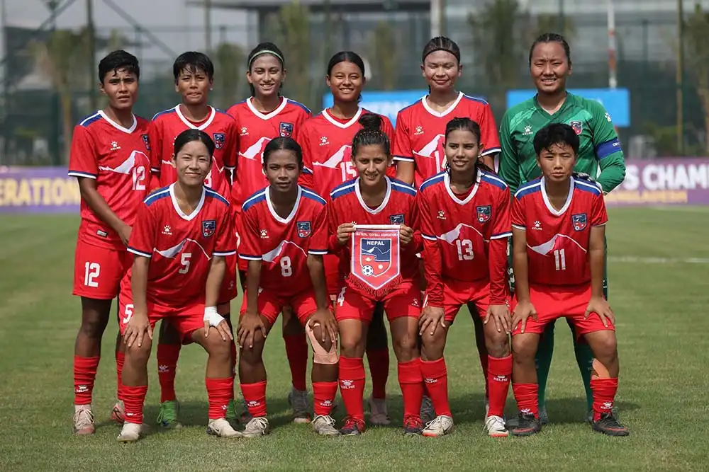 साफ यू-२० महिला च्याम्पियनसिप: भुटानविरुद्ध नेपालको फराकिलो जित