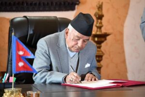 राष्ट्रपतिद्वारा प्रतिनिधिसभा सदस्य निर्वाचन (पहिलो संशोधन) अध्यादेश २०८२ जारी