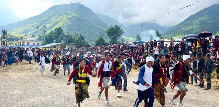 निसीखोलामा अझै जीवितै छ ‘थाम राम’ संस्कृति