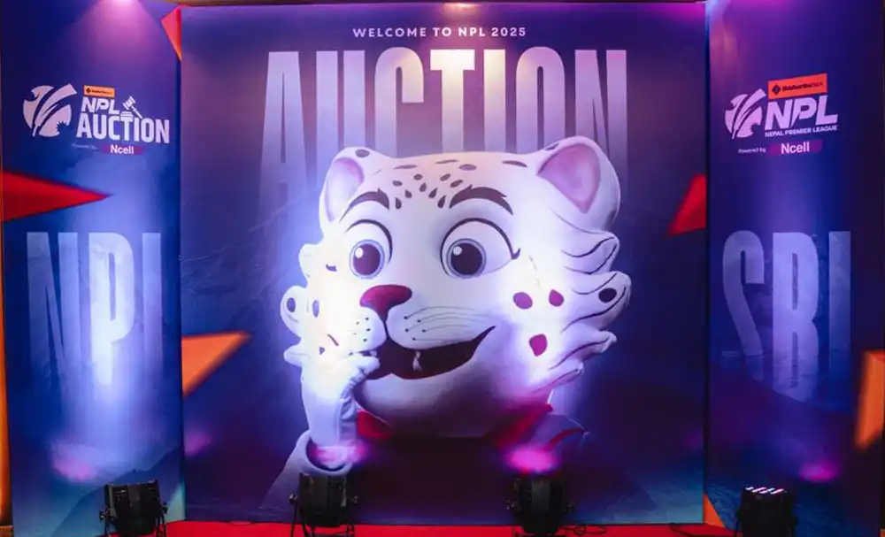 एनपीएल अक्सनः  ८ टोलीमा ३७ खेलाडी अनुबन्ध