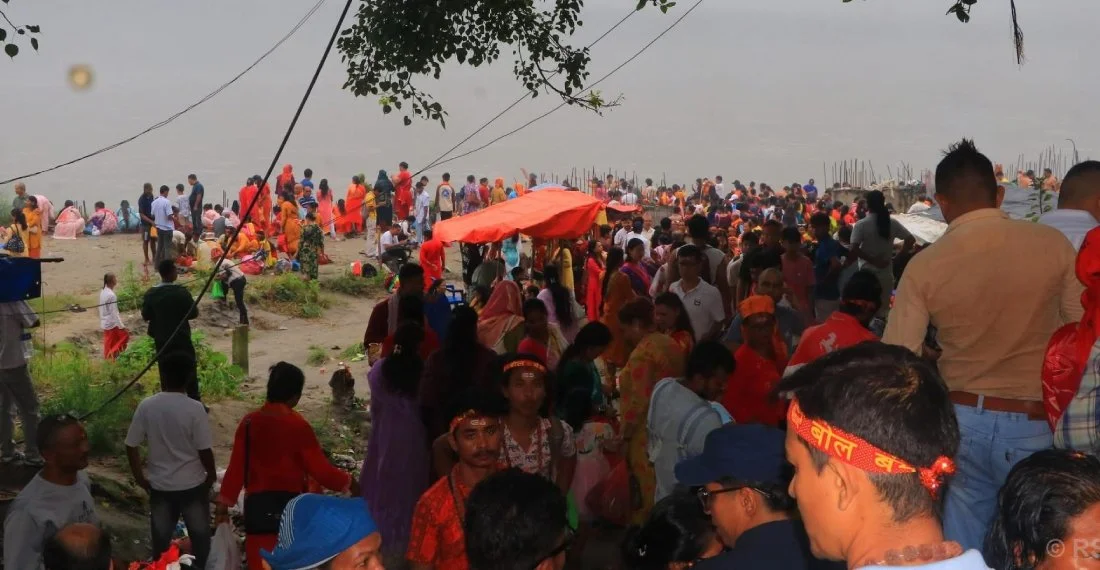 देवघाटमा बोलबम मेलामा डेढ लाख भक्तजन