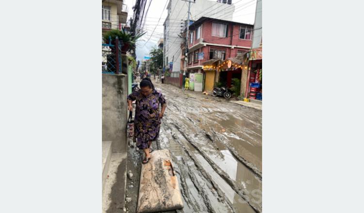 असारे विकासको कुरुप ‘शङ्खमूल सडक’