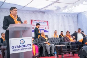 Pak Embassy handsover computer laboratory at Gyanodaya School