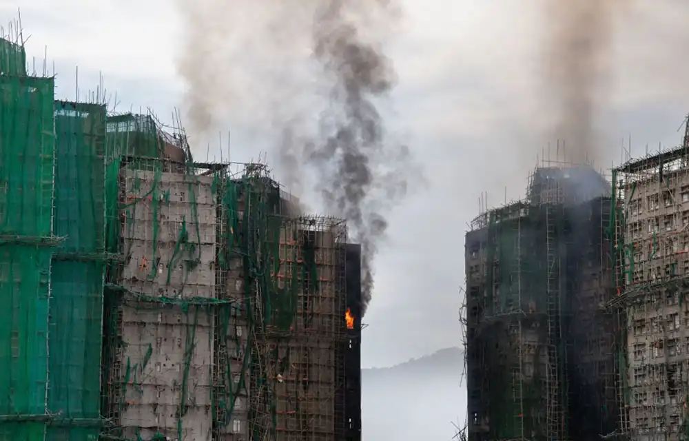 हङकङ आगलागीमा मृत्यु हुनेको संख्या ५५ पुग्यो, २७९ जना बेपत्ता