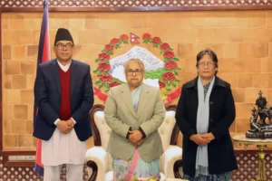 योजना आयोगका नवनियुक्त उपाध्यक्षद्वारा शपथ ग्रहण