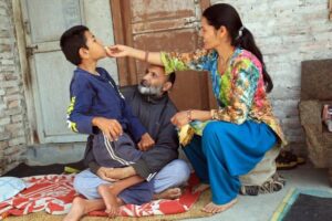 मासु पसलेका अगाडी बाख्राको रोदन